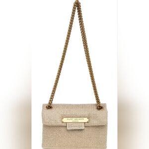 Kurt Geiger London Rhinestone Brixton Shoulder Bag.